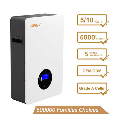5Kwh 10Kwh Wall Mount Solar Battery